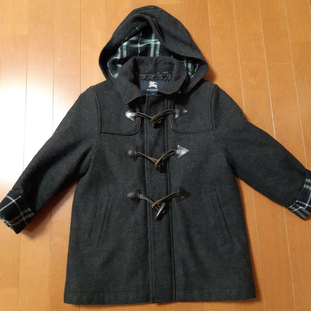 BURBERRYダッフルコートキッズ Sサイズ130～140グレー