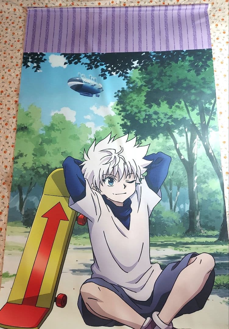 HUNTER×HUNTER×アニメイトカフェ 第6弾 タペストリー キルア