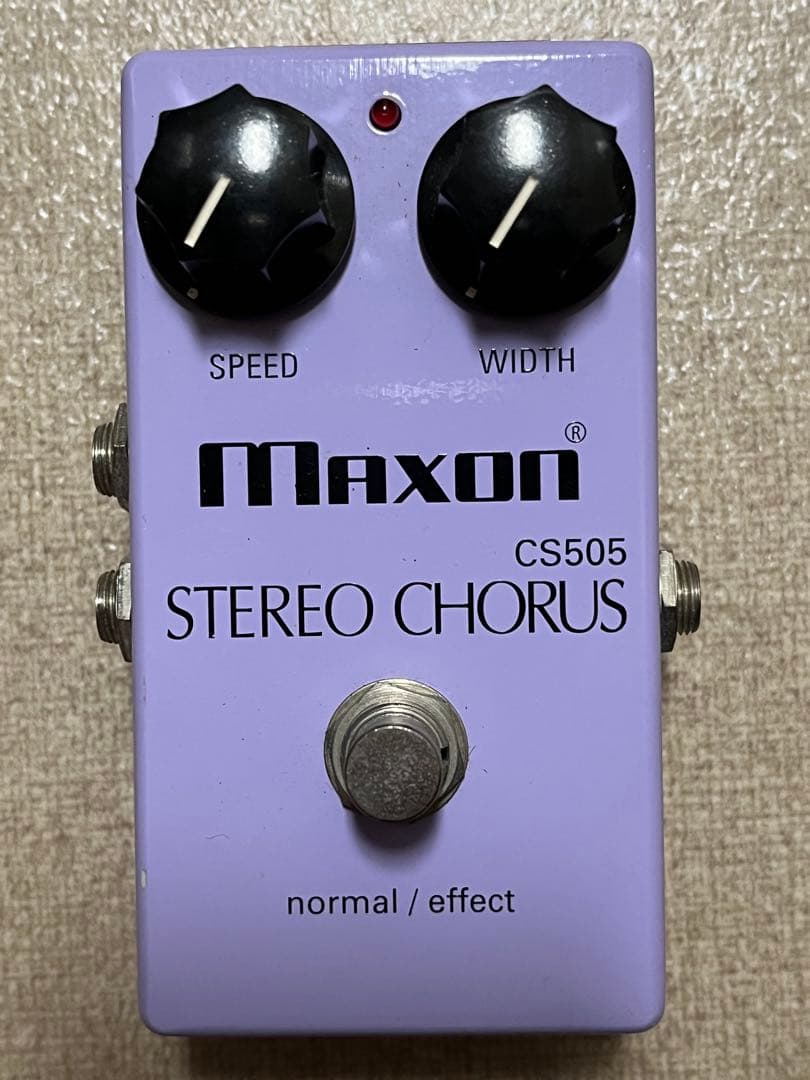 Maxon CS505 マクソン コーラス エフェクター 松本孝弘 TAK