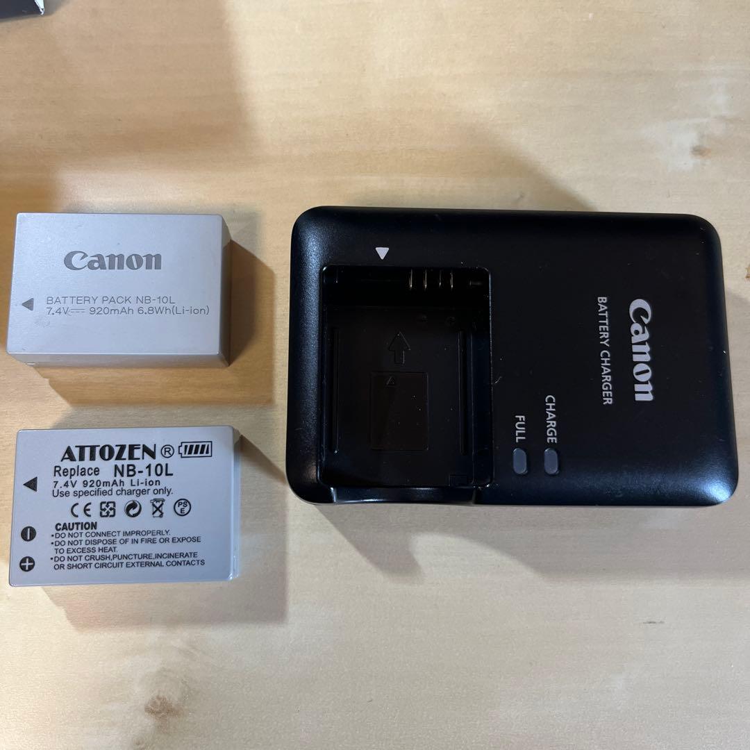 Canon PowerShot G16 本体、バッテリー、取扱説明書付き