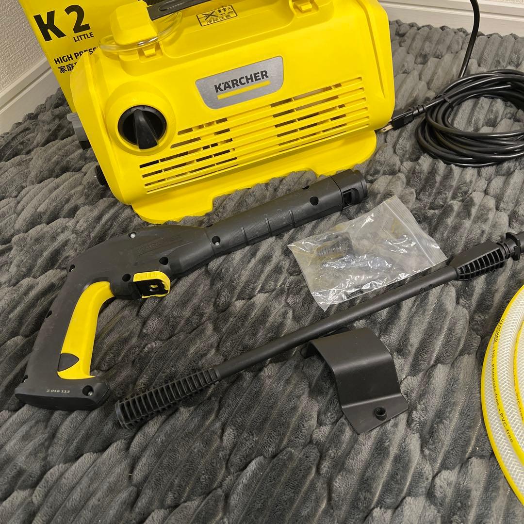 【美品｜家電量販店試射用展示品】ケルヒャーＫ2リトル 高圧洗浄機 オマケ付き