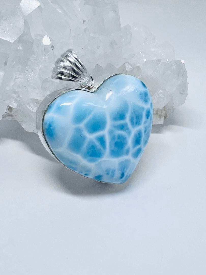 t*m様 お得感ラリマーペンダントトップおすすめ天然石パワーストーン