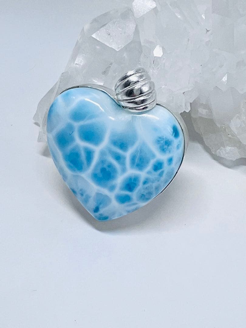 t*m様 お得感ラリマーペンダントトップおすすめ天然石パワーストーン