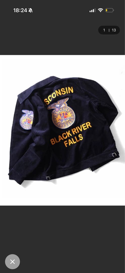 新品未使用 HOUSTON 51488 EMBROIDERY FFA M