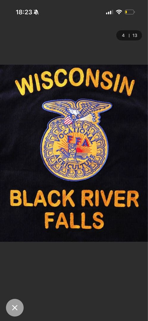 新品未使用 HOUSTON 51488 EMBROIDERY FFA M