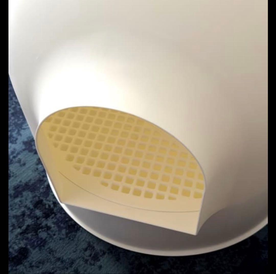 pidan 猫用 トイレ スノードーム&トイレマットセット