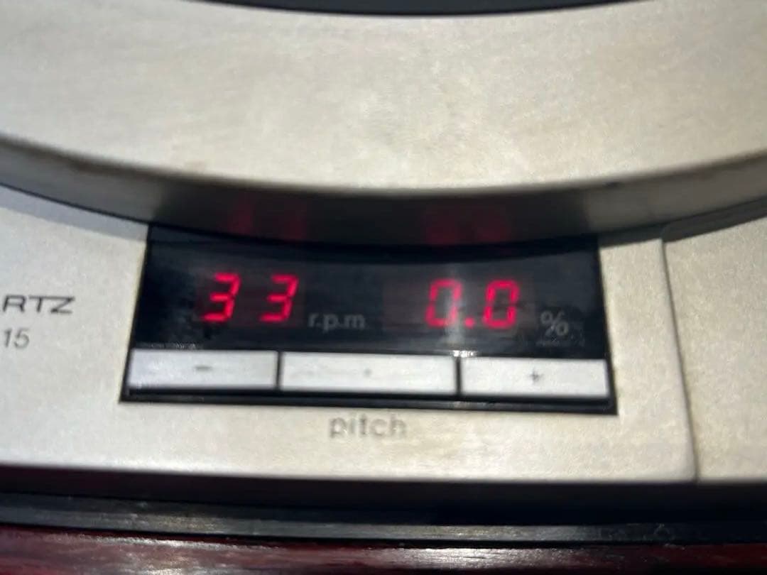 Technics テクニクス　SP15 ターンテーブル DJ　デジタルピッチ