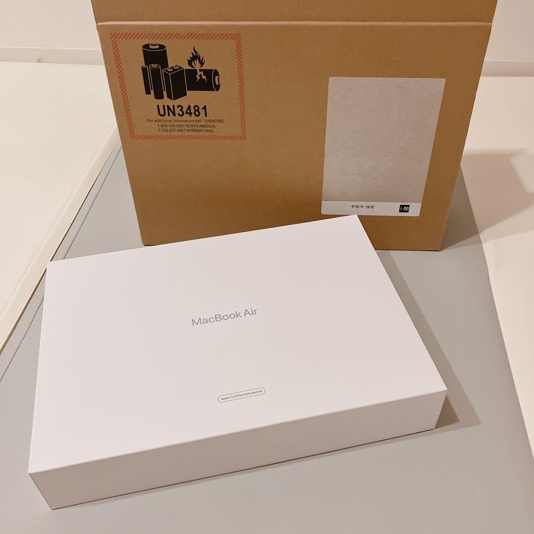 【極美品】放電9回 容量100% 16GB MacBook Air m1