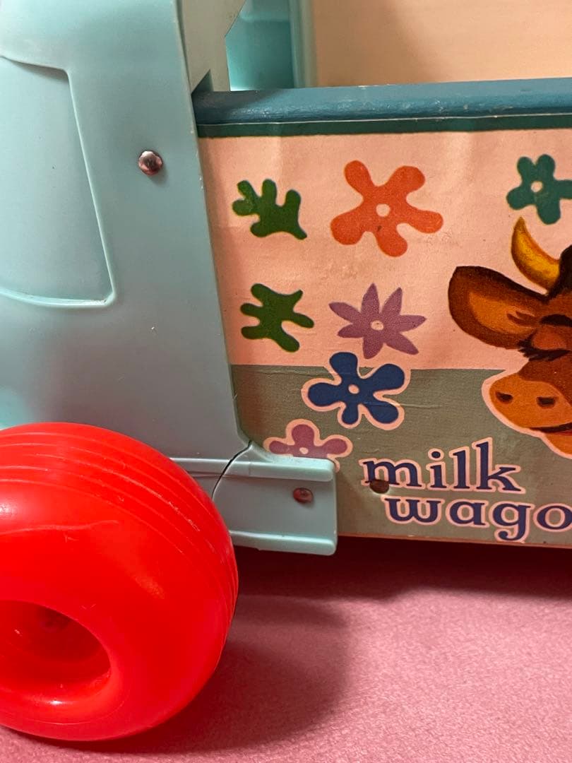 ミルクワゴン　プルトイ　きーままーま　おもちゃ