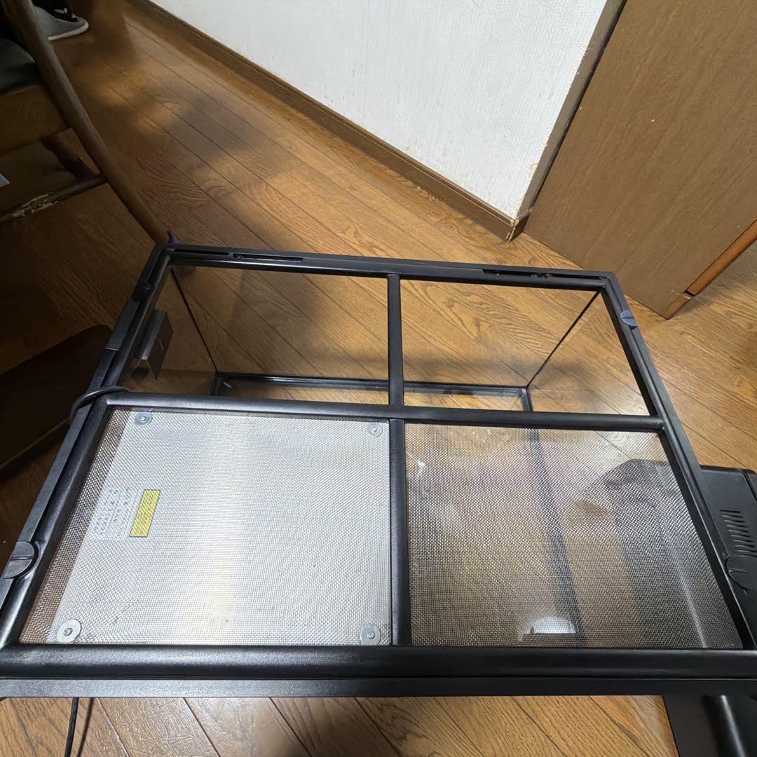 t*6様 GEX 爬虫類　飼育セット　グラステラリウム　ケージ　暖突　エキゾテラ