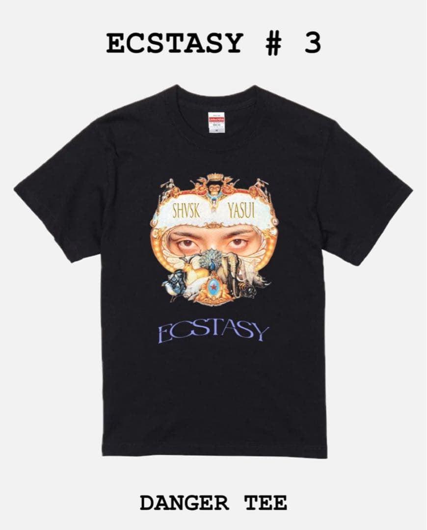 HIKAGE ecstasy Prompts YASUI Tシャツ XL