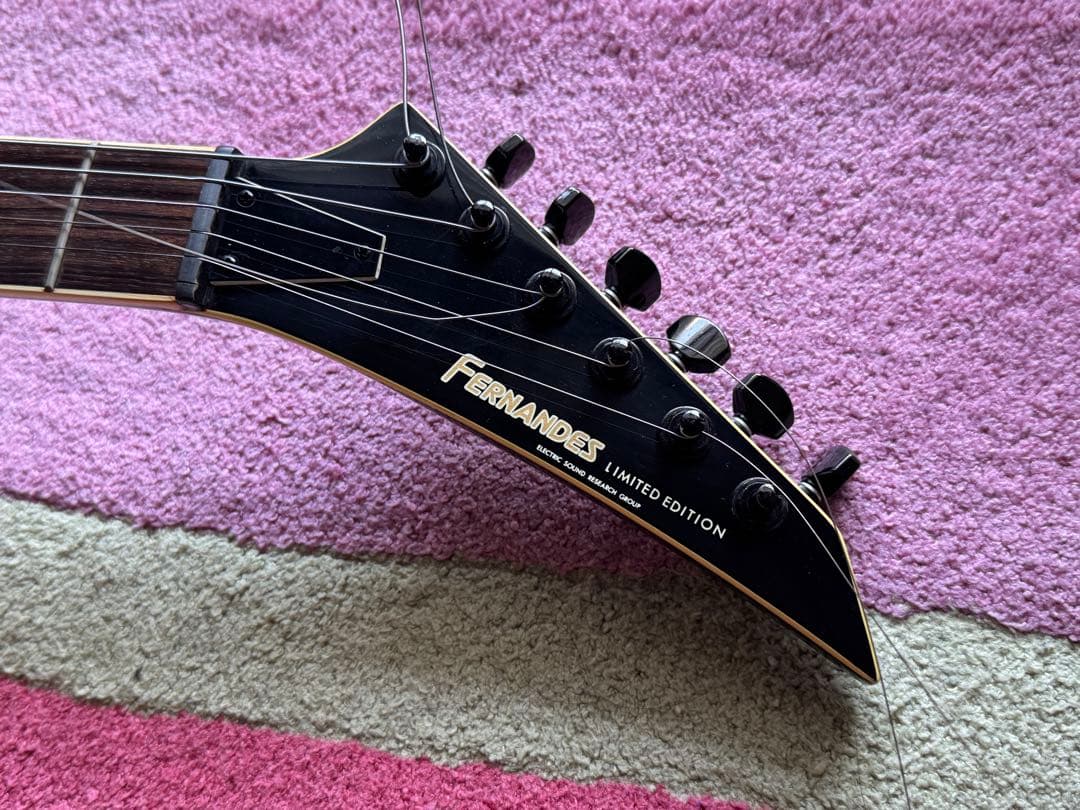 白文字FGI TE-95HT 布袋寅泰　HOTEI 布袋ギター　フェルナンデス