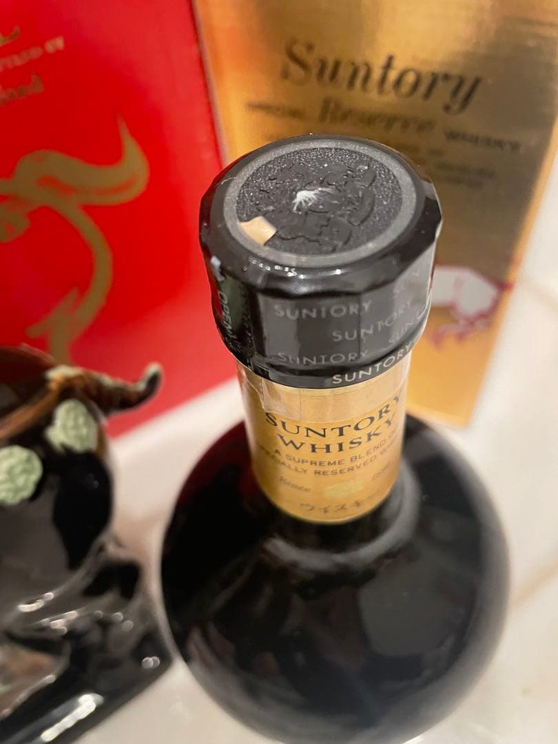 サントリー干支ボトル　1990年ローヤルスペシャルリザーブ午歳2本セット