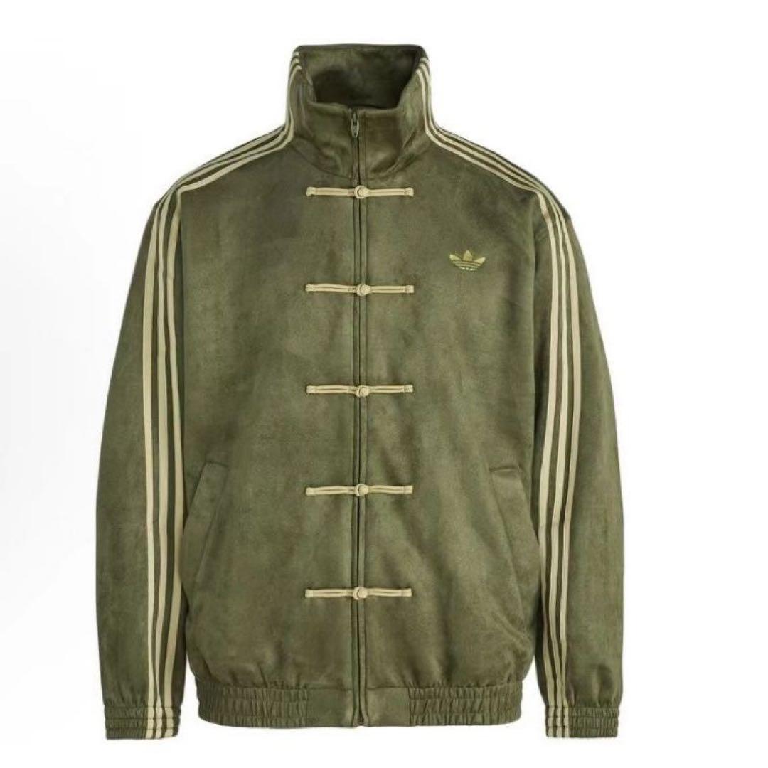 アディダス 中国限定 蛇年トラックジャケット緑　Lサイズ