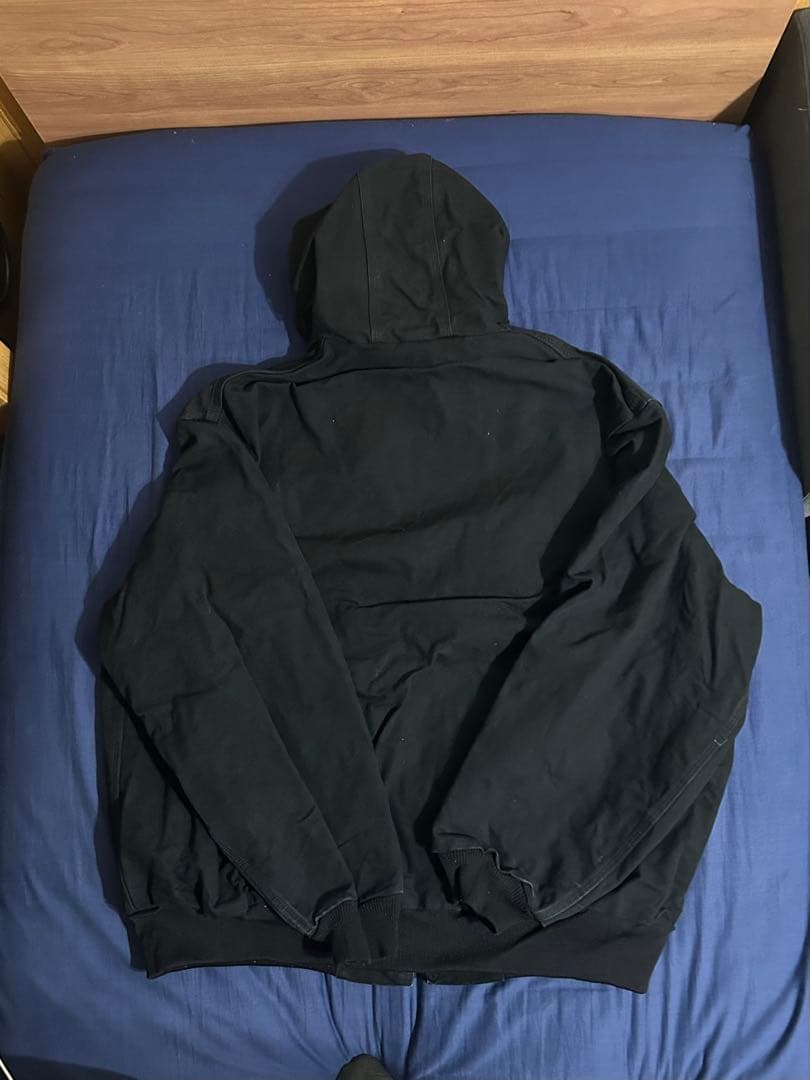 Carhartt USA製フード付きジャケット 3XL ブラック