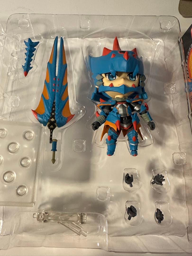 ねんどろいど モンスターハンター3(トライ)G ハンター♂剣士 ラギアXエディ…