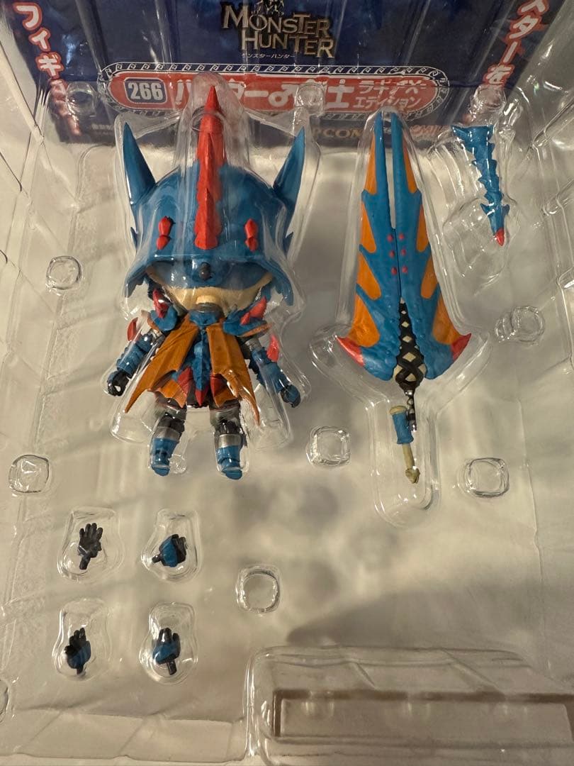 ねんどろいど モンスターハンター3(トライ)G ハンター♂剣士 ラギアXエディ…