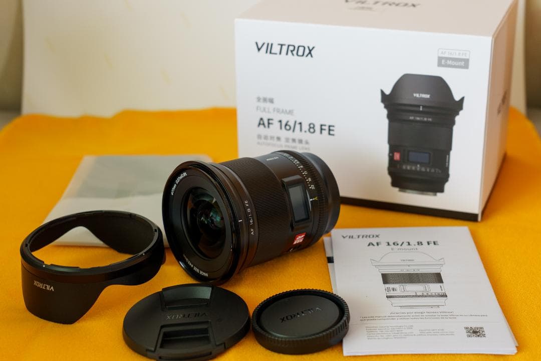 VILTROX AF 16mm F1.8（ソニーE用/フルサイズ対応） 【美品】