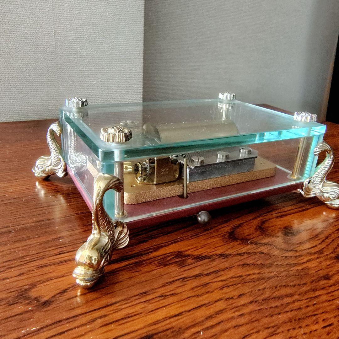 クラシックオルゴール ガラスケース付き