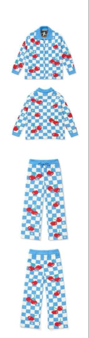 ウィグルウィグル ルームウェア パジャマ 長袖 チェリー BSS ホシ