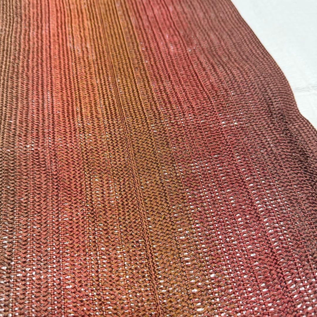 正絹 反物 つずら織 コート生地 長尺