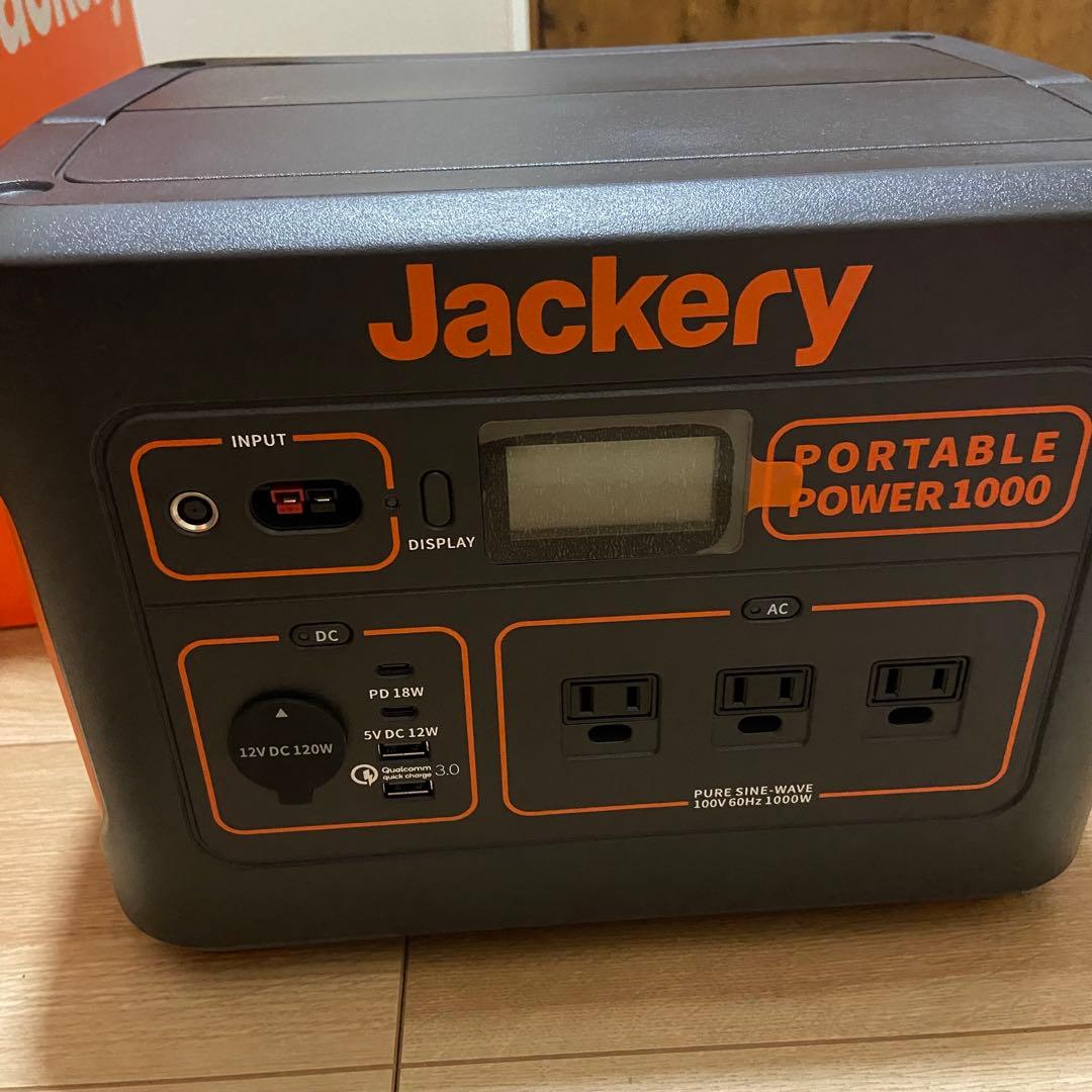 【新品】Jackeryジャクリ 1000 ポータブル電源　ソーラーパネル セット