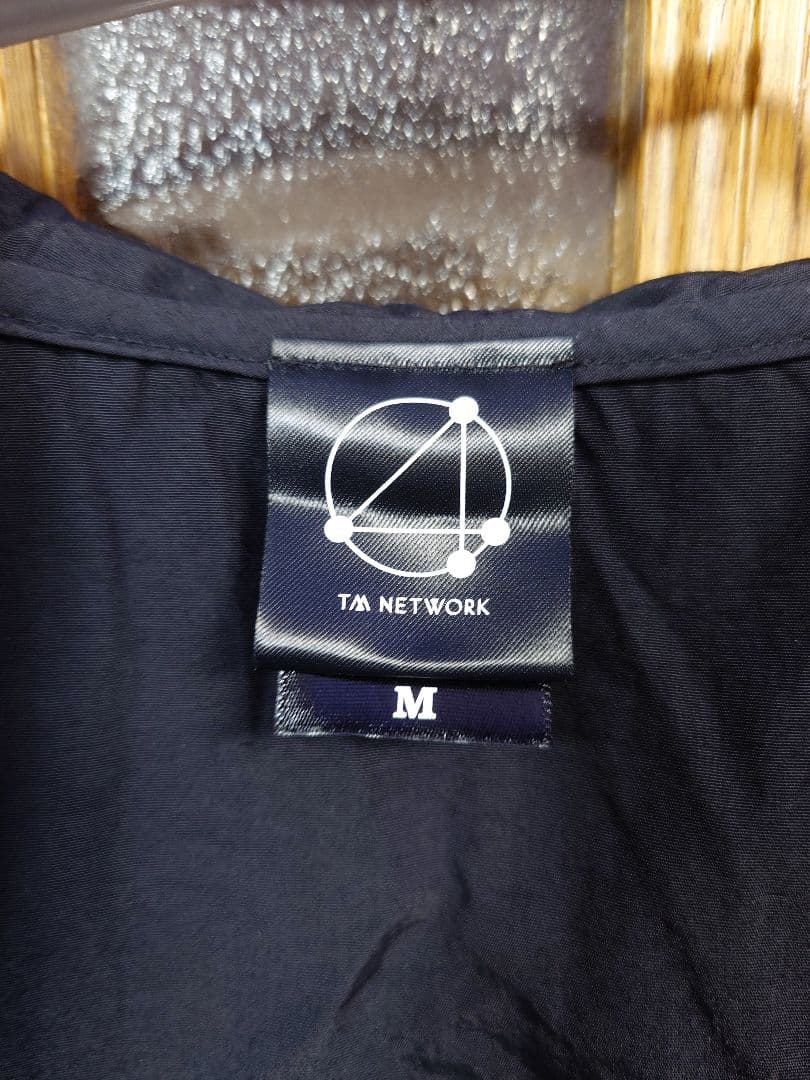 TM NETWORK YONMARU アノラックパーカー ワッペン付 Мサイズ