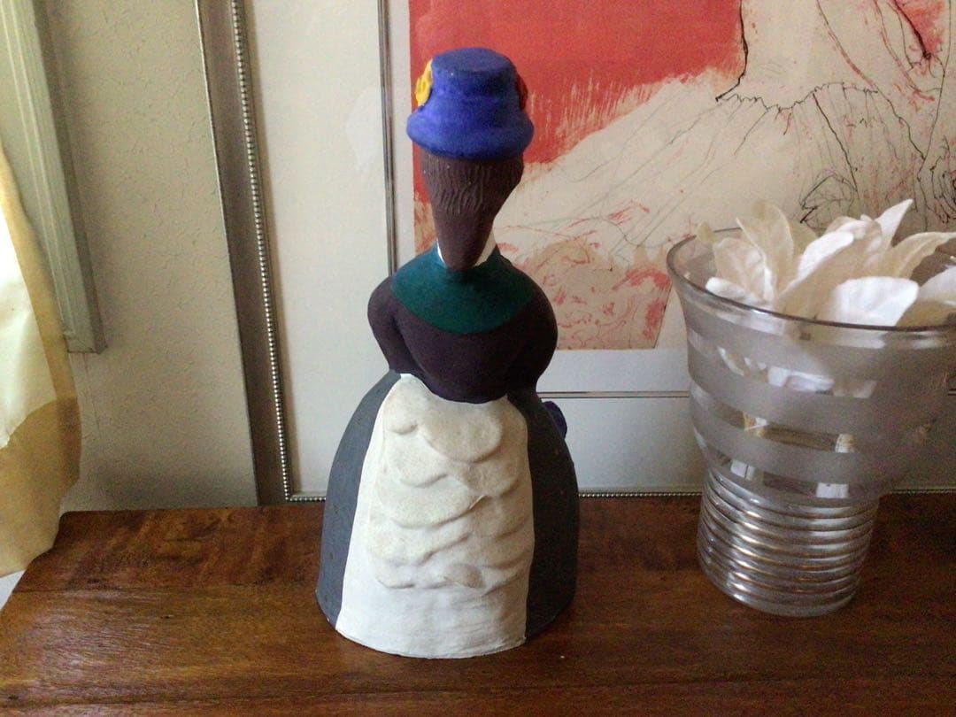 ⭕️⭕️【美品】長崎 古賀人形 西洋婦人 工芸品　土人形⭕️⭕️