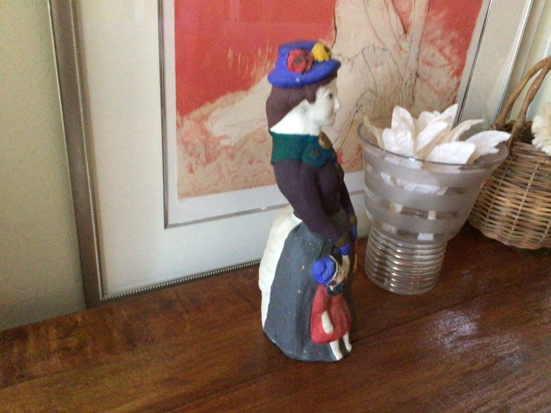 ⭕️⭕️【美品】長崎 古賀人形 西洋婦人 工芸品　土人形⭕️⭕️