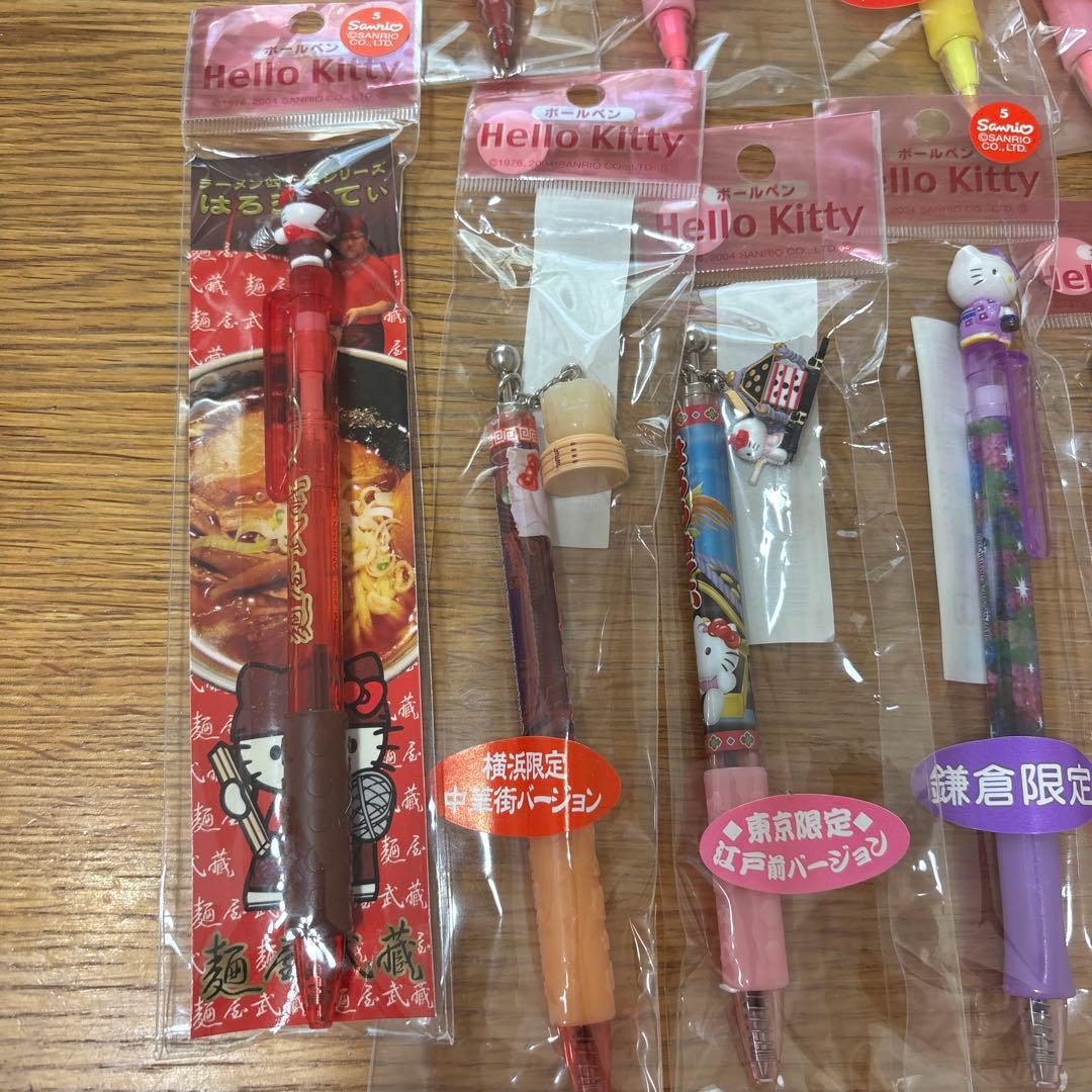 キティ　シャーペン　シャープペン　ボールペン　まとめ売り　ご当地　サッカー