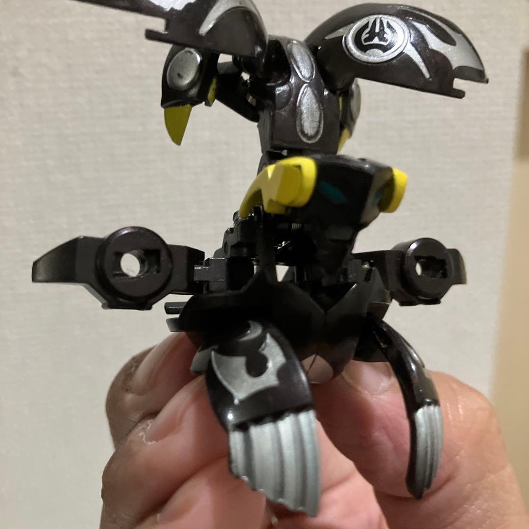 【中古品】爆テク　爆丸　5体フィギュアとカードセット