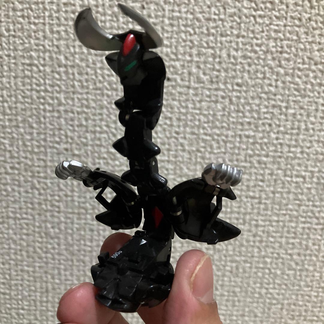 【中古品】爆テク　爆丸　5体フィギュアとカードセット