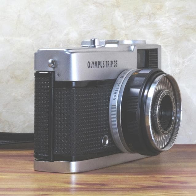 【整備済完動品・赤ベロOK！・フィルム試写済】Olympus Trip 35