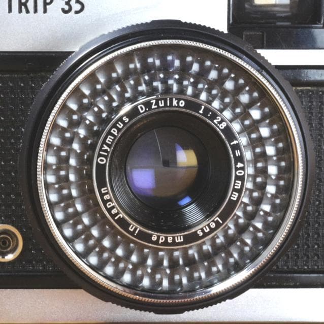 【整備済完動品・赤ベロOK！・フィルム試写済】Olympus Trip 35