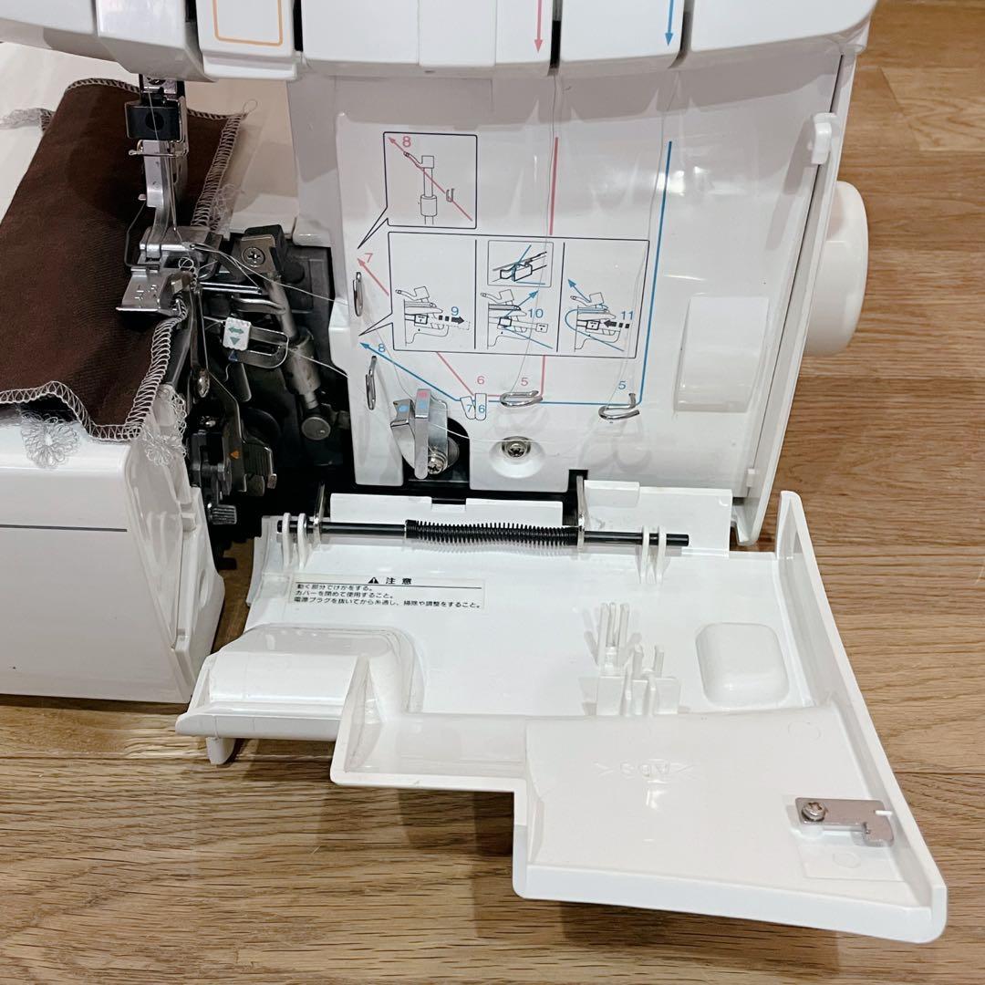 【美品】brother ロックミシン ホームロック かがり II L0237