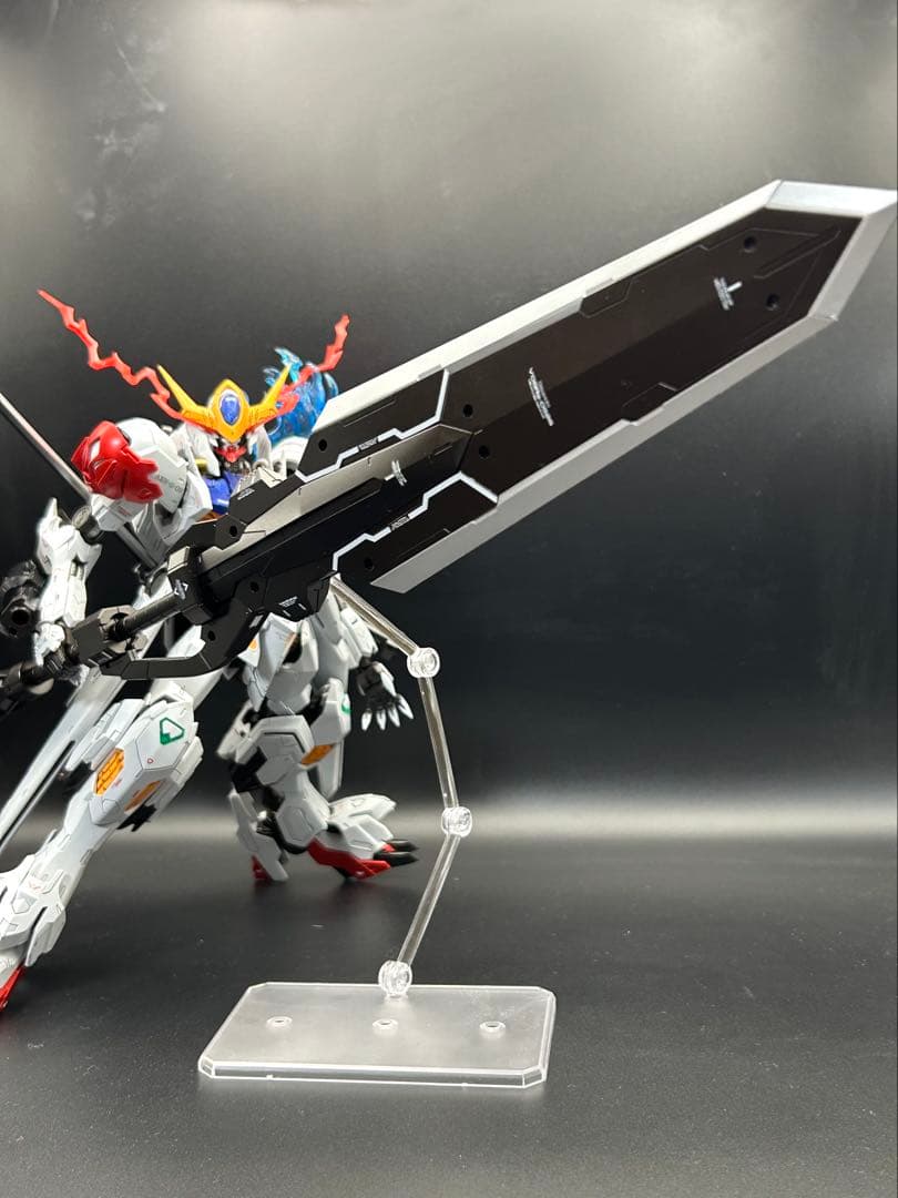 MG ガンダムバルバトスルプス　全塗装済み完成品マント鉄血のオルフェンズ