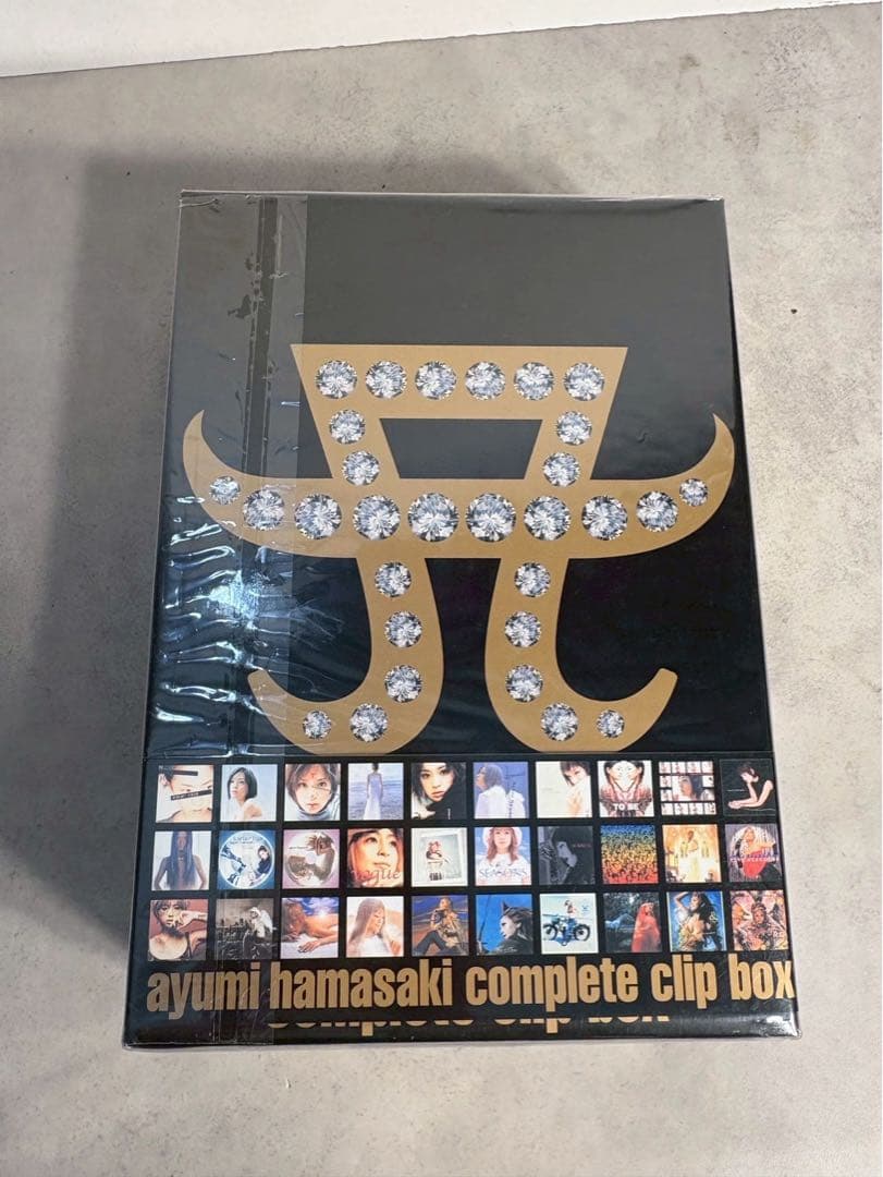 新品未開封 浜崎あゆみ complete clip box DVD 3枚 全54