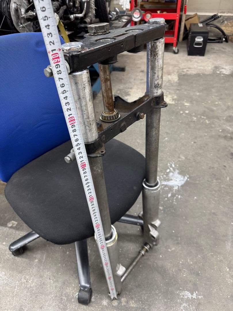 ハーレー　ショベル　フロントフォーク　ロングフォーク