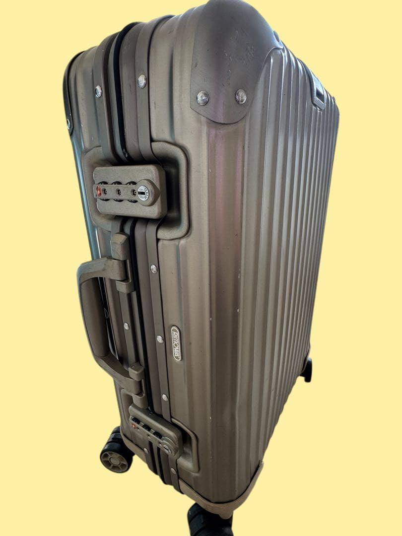 RIMOWA リモワ トパーズプレミアム アルミスーツケース 32L ゴールド