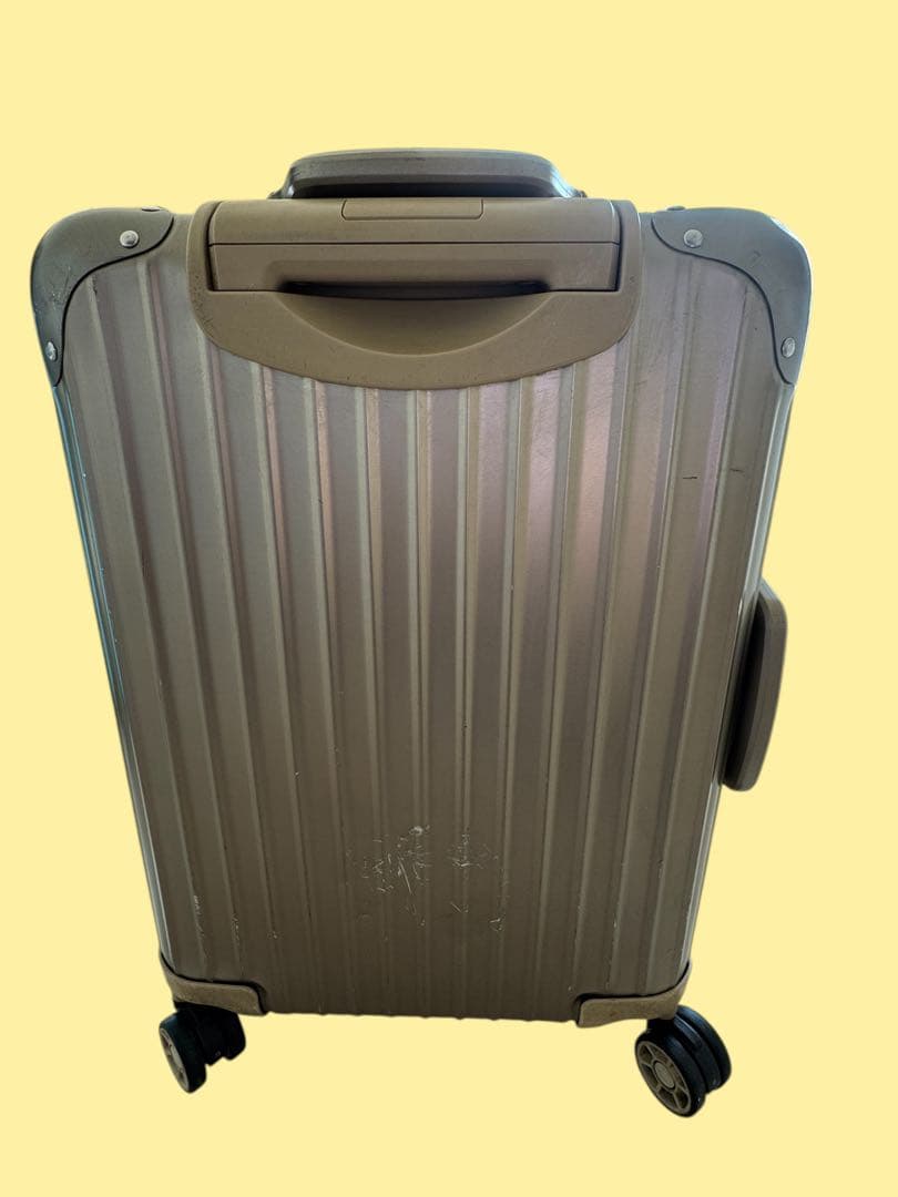 RIMOWA リモワ トパーズプレミアム アルミスーツケース 32L ゴールド