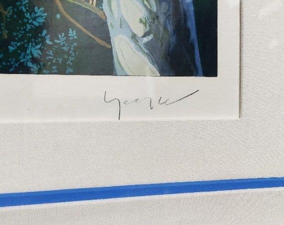 希少 ヒロヤマガタ シルクスクリーン 子供達の音楽会 山形博導