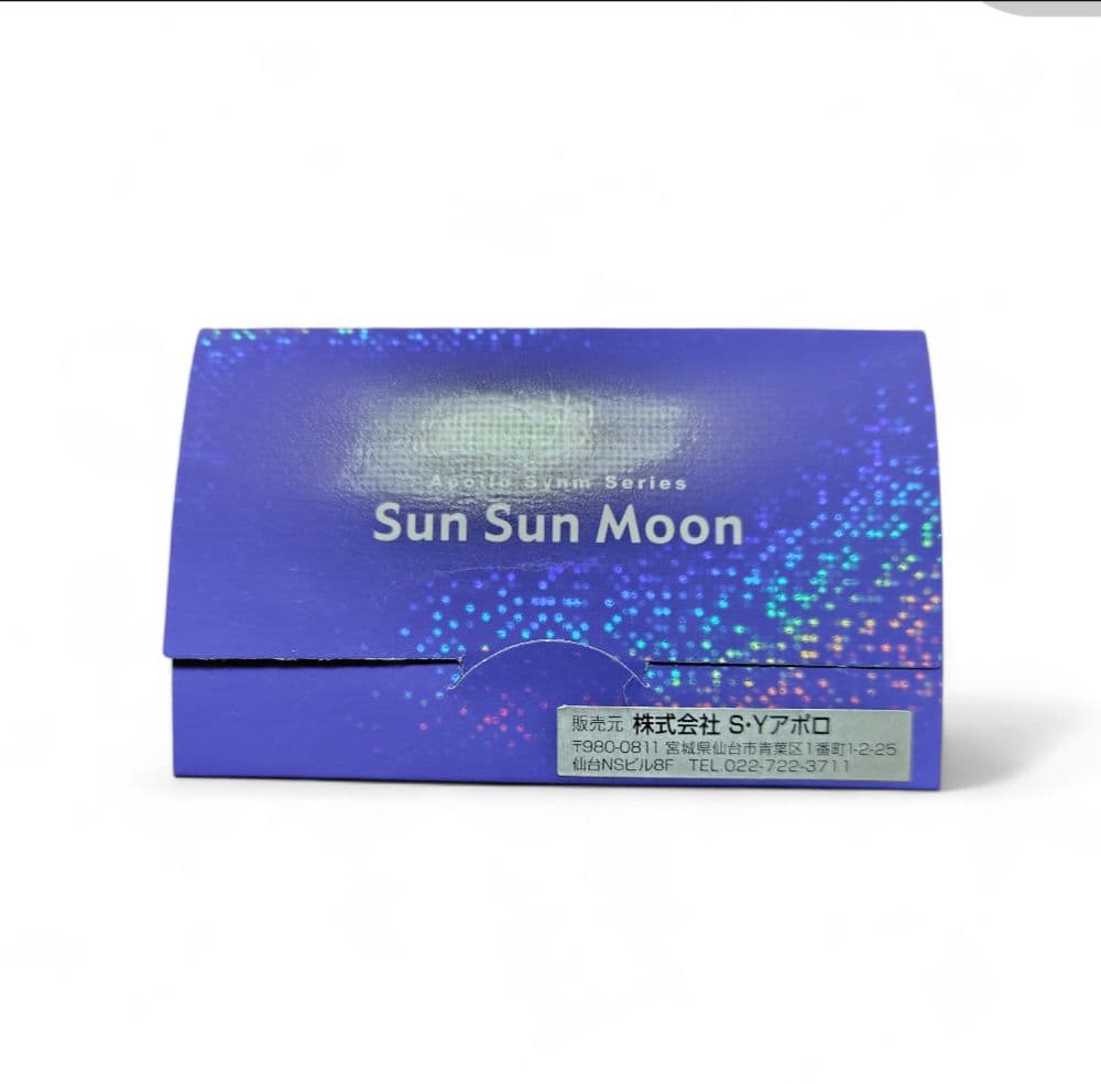 アポロシンサンサンムーン 電磁波対策 スマホ15mm3枚 両面テープ 純金箔使用