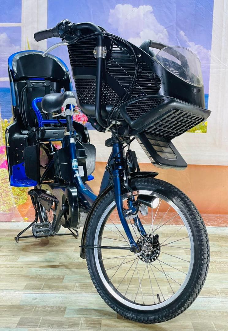 パスキス12AH⭐️人気モデル！ヤマハ子供乗せ電動アシスト自転車Y2399