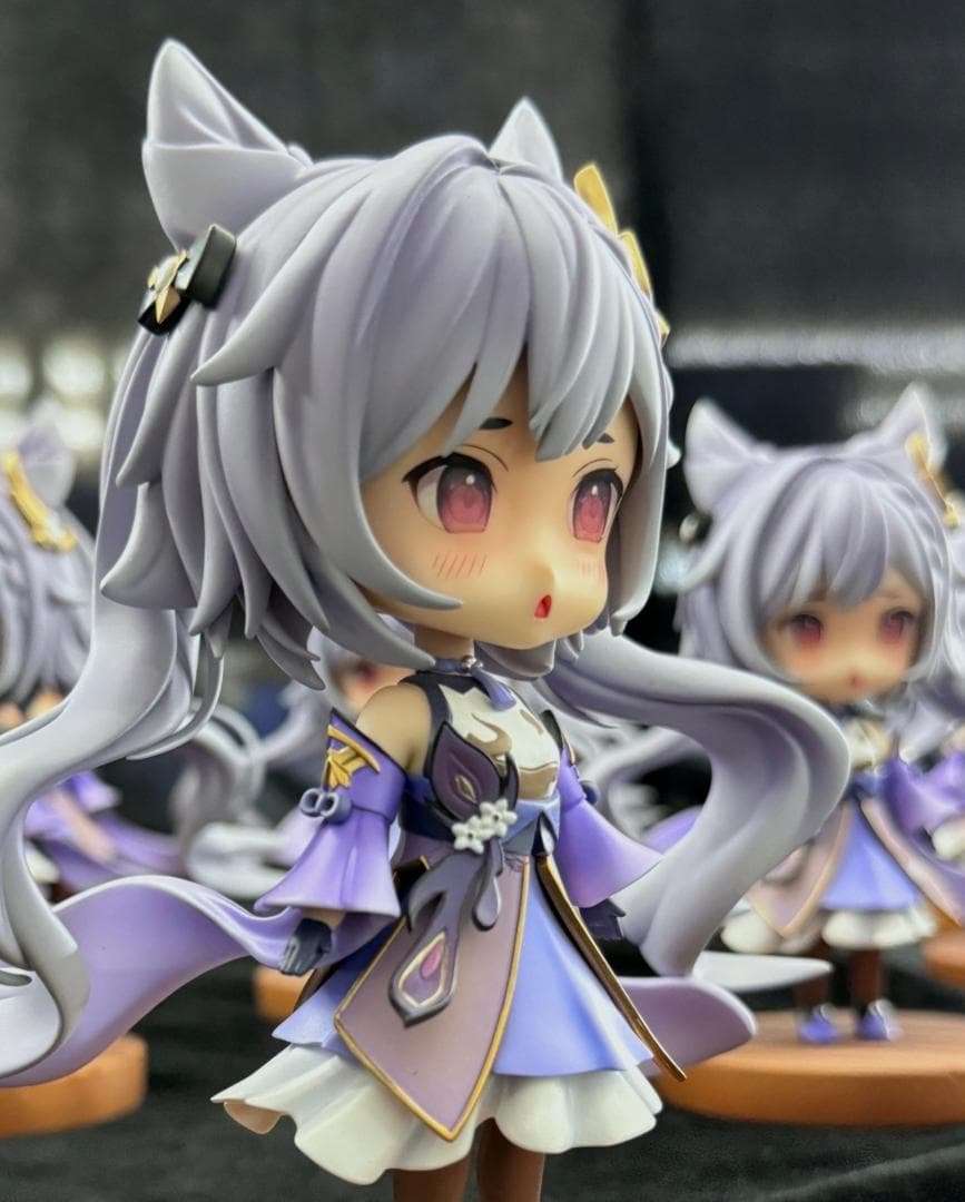 原神 刻晴 こくせい ガレージキット 塗装済み完成品 フィギュア スタチュー