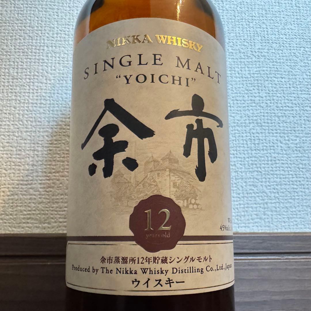 終売品 ニッカ 余市 12年 700ml シングルモルト ウイスキー