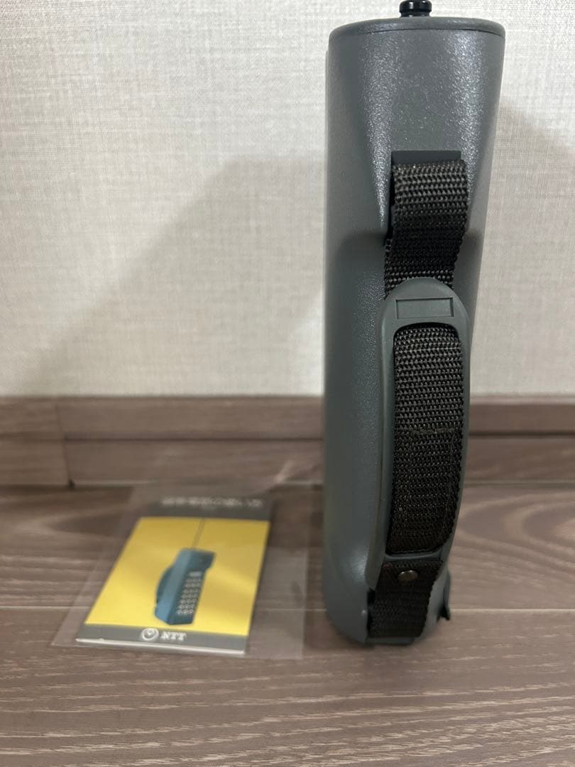 NTT グレー 携帯電話 本体　昭和の携帯　レアレトロ