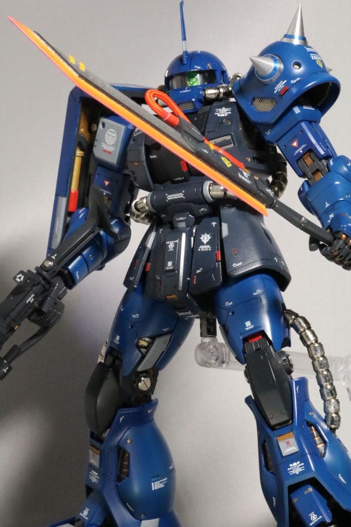 MGザクⅡ ver2.0、徹底改修全塗装完成品