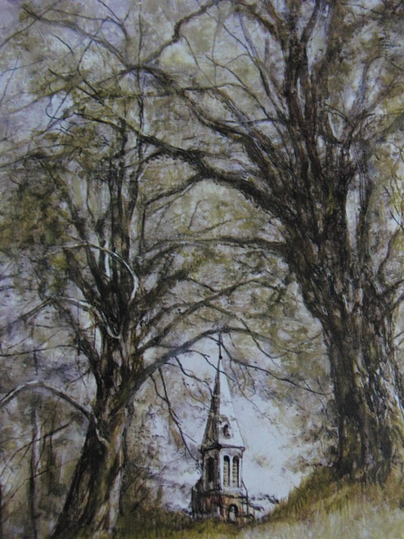 藤田嗣治、Sous-bois et le cocher de Vaugrigne