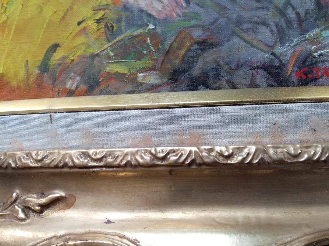 高光一也 絵画 油絵 「 横たわる裸婦 」 昭和 モダニズム 油彩 です。