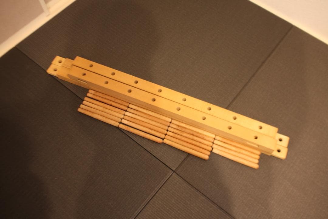 木製　整経台　ワーピングボード★組立式★美品